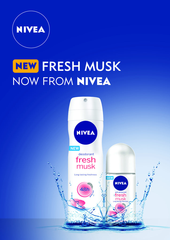 Modern musk, meets original NIVEA care