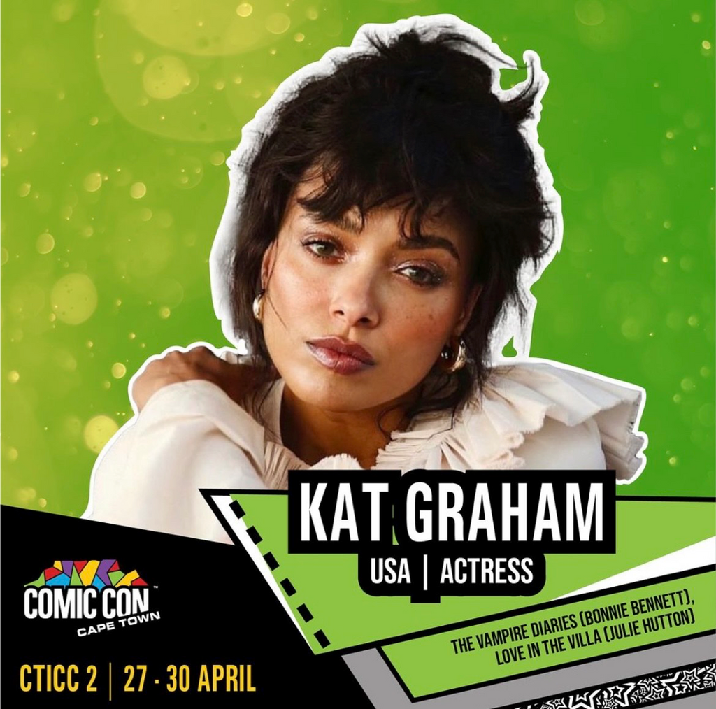 The Vampire Diaries star Kat Graham announced for Comic Con Cape Town