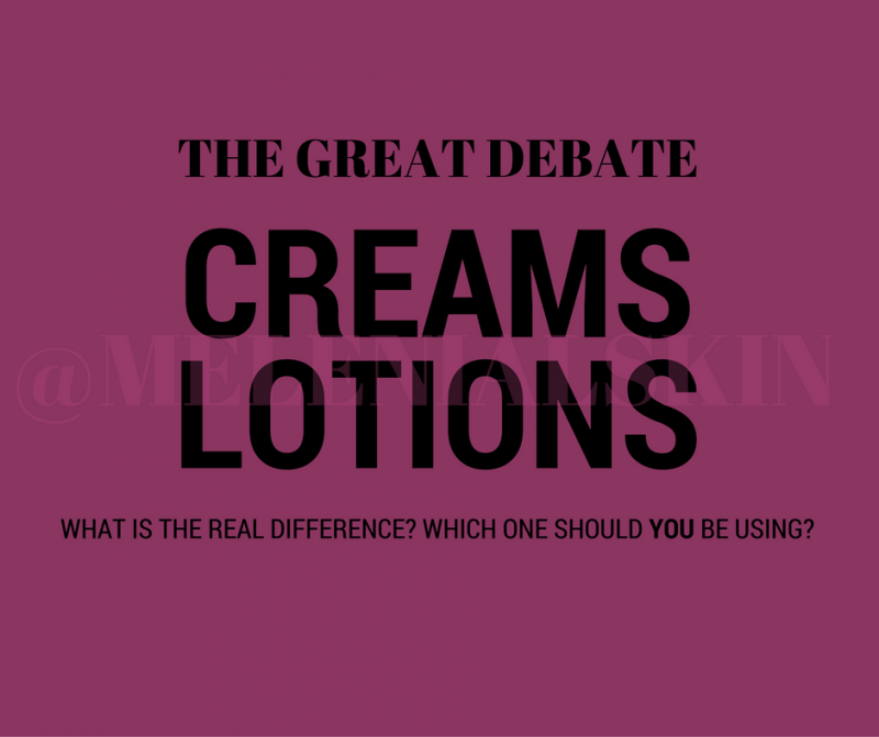 Creams vs. Lotions: What is the Real Difference