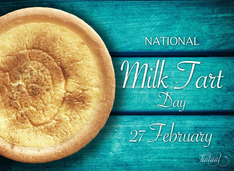 27 February is National Milk Tart Day!