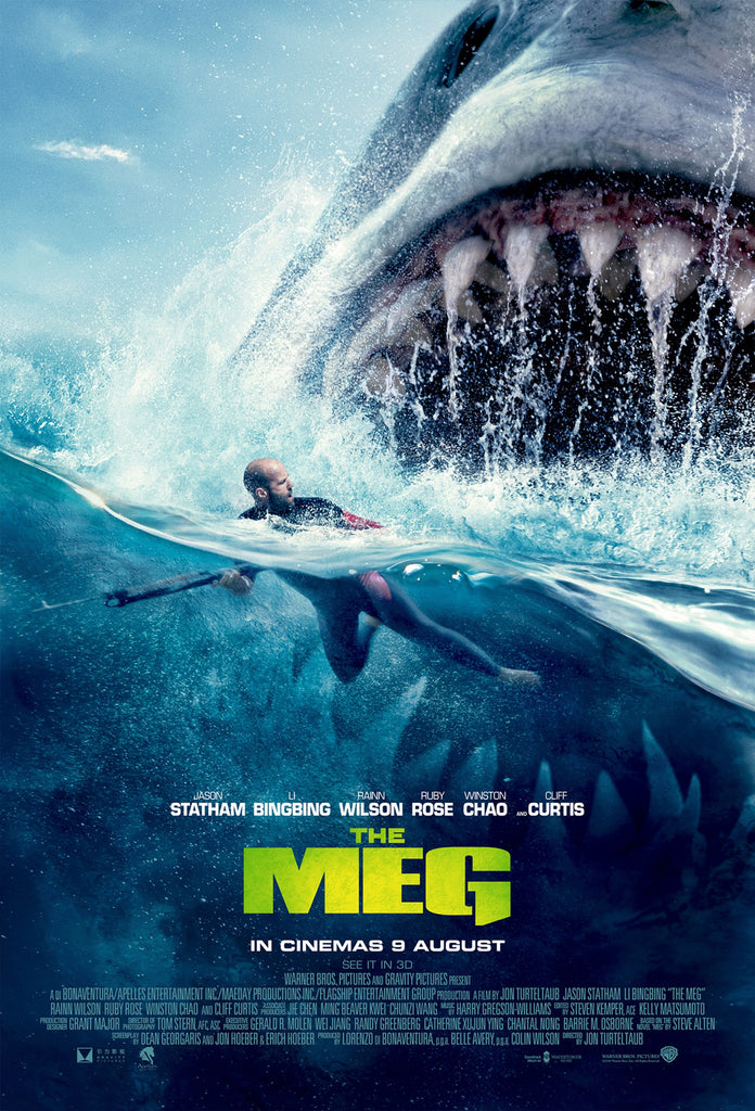 The Meg will greet with you its mouth wide open at Ster-Kinekor Cinemas!