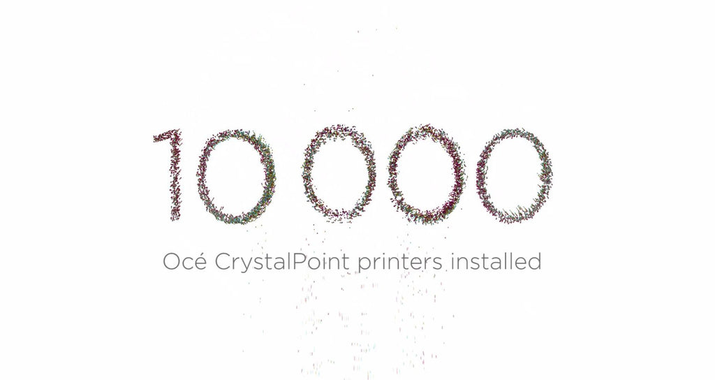 Canon reaches wide format milestone with 10,000 Océ CrystalPoint engines installed worldwide