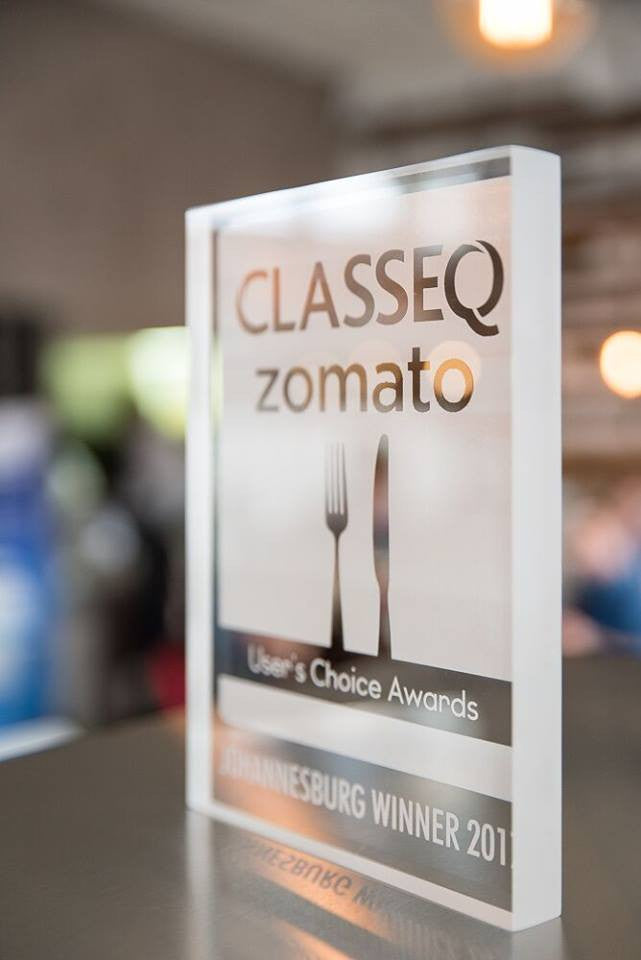 Announcing the Classeq - Zomato User’s Choice Awards 2017 Winners