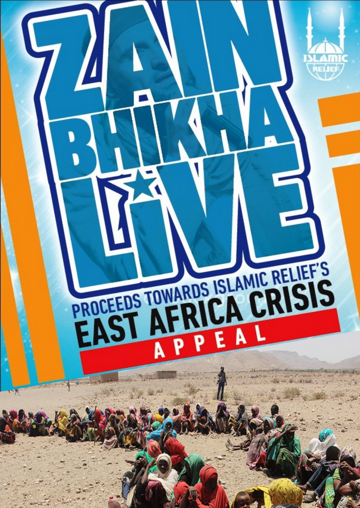 Zain Bhikha tour in aid of East Africa famine appeal