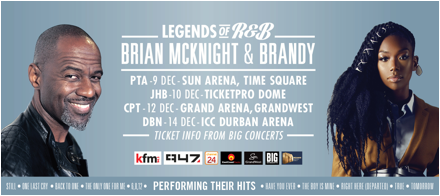 LEGENDS OF R&B with Brian McKnight and Brandy