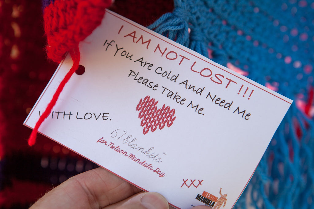 67 Blankets for Nelson Mandela Day Secret Scarves