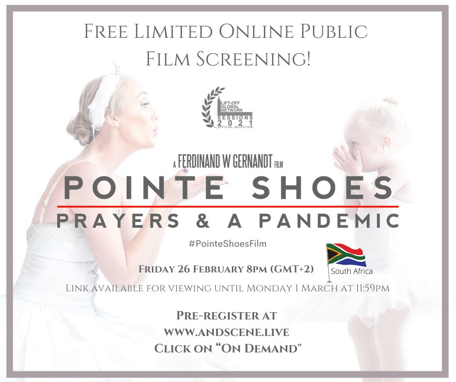 A global pandemic gives rise to an inspiring documentary - Pointe Shoes, Prayers & A Pandemic releases online 26 February
