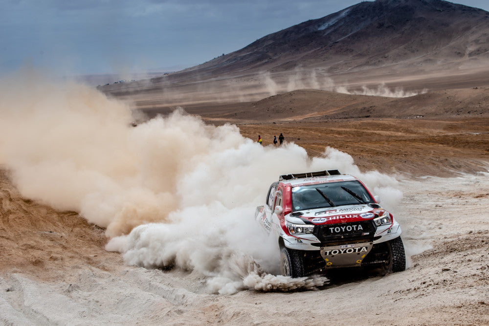 Al Attiyah / Baumel extend lead in Peru, while Toyota Gazoo Racing SA teammates lose more time