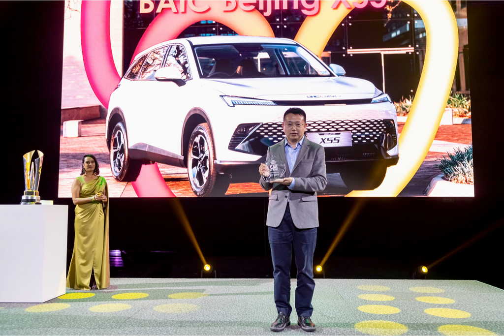BEIJING X55 first-time Chinese winner in the South African Car of the Year competition