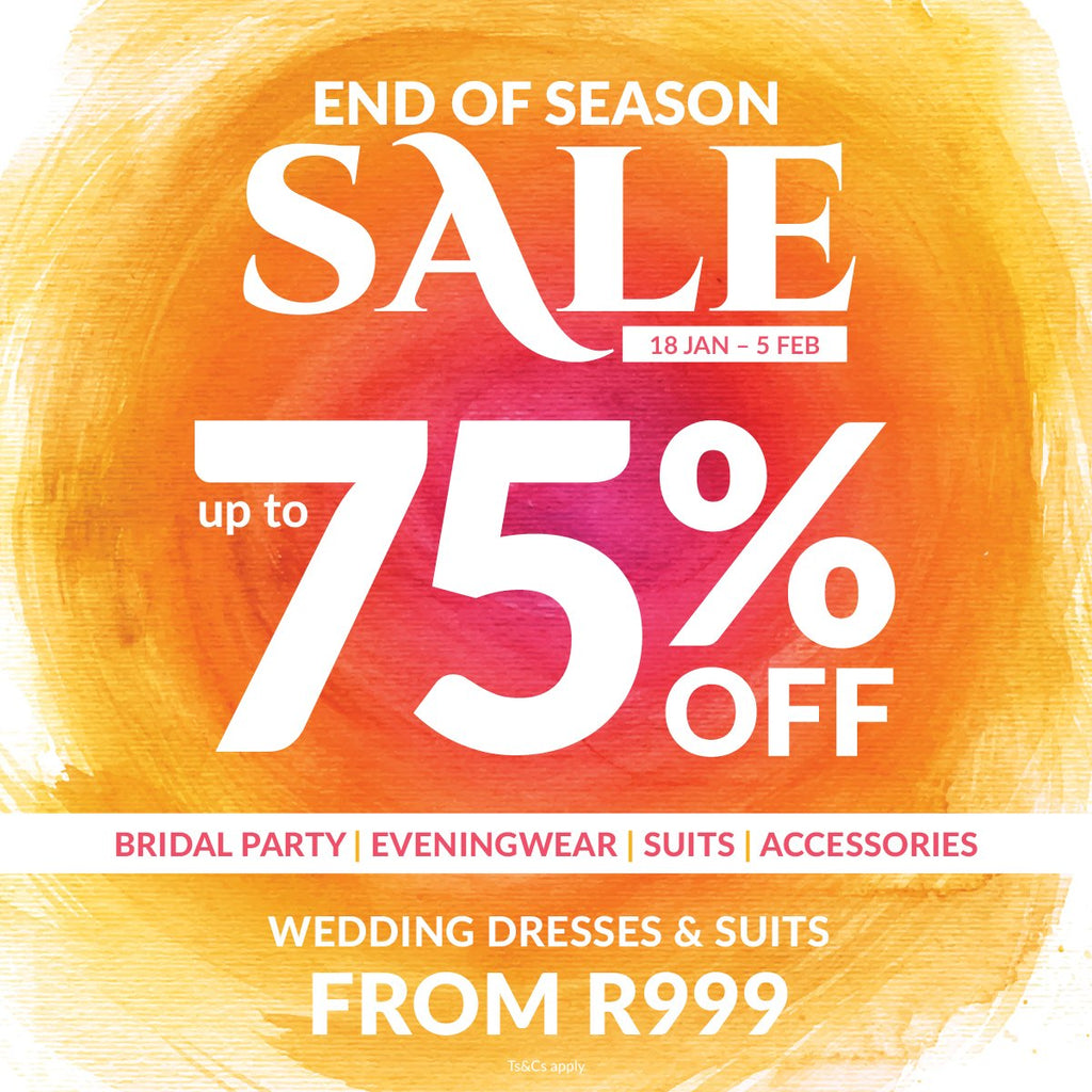 Bride&co's Biggest End Of Season Sale