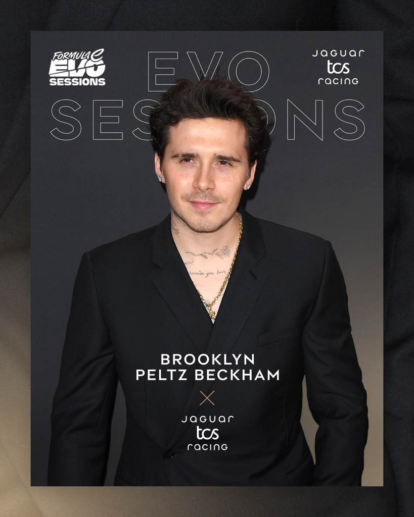 Brooklyn Peltz Beckham joins Jaguar TCS Racing, Teams’ World Champions, for ‘Formula E Evo Sessions’