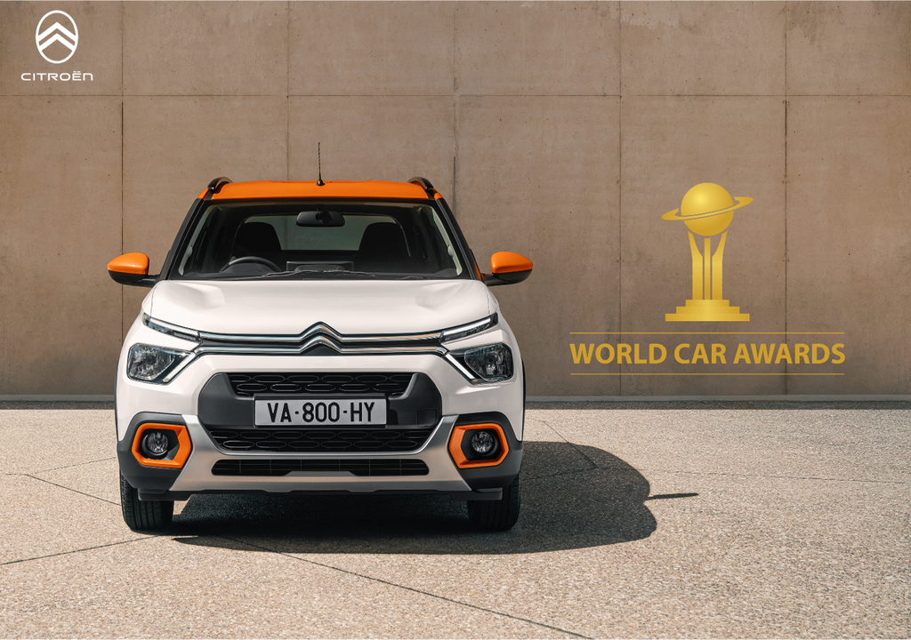 CITROËN C3 RECEIVES THE “2023 WORLD URBAN CAR” AWARD