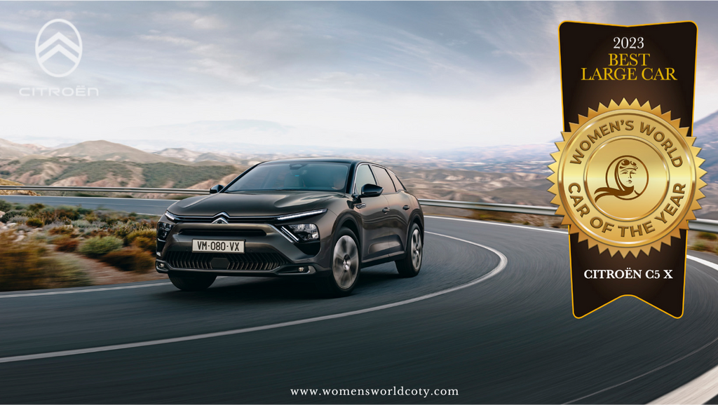 CITROËN C5 X WINS THE “BEST LARGE CAR” AWARD IN THE 13th EDITION OF THE WWCOTY - WOMEN’S WORLD CAR OF THE YEAR