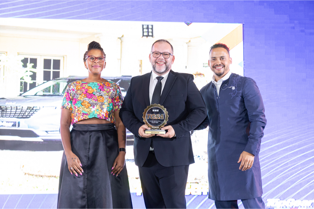 Double win for Kia at the inaugural TopGear South Africa Awards