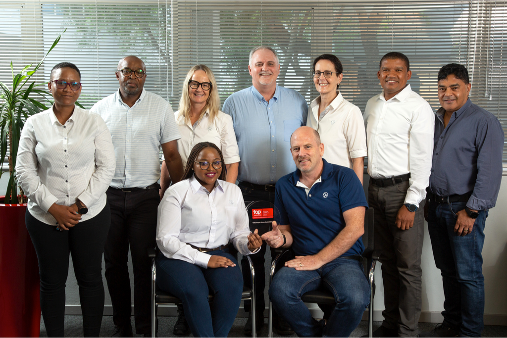 Volkswagen Group South Africa honoured as Top Employer for 12th year in a row