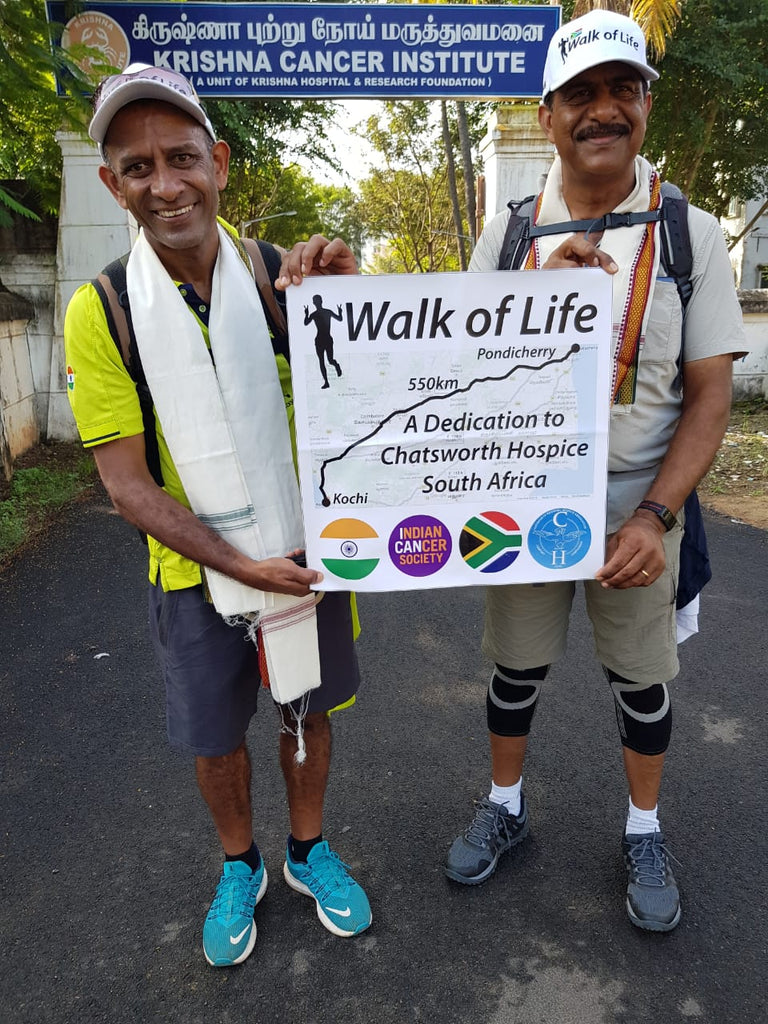 Durban grandad helps raise R 350 000 for charity in epic 574km trek across India