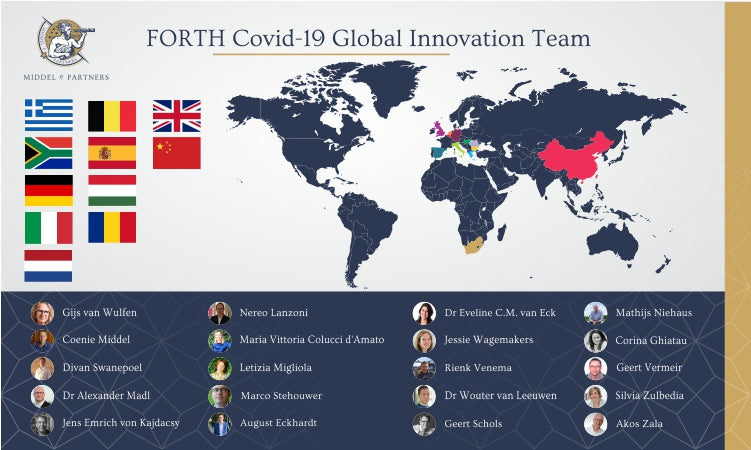How a global innovation team plans to take on the Covid-19 pandemic