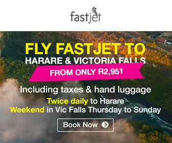 Travel Deals: Fly Fastjet to Harare & Victoria Falls
