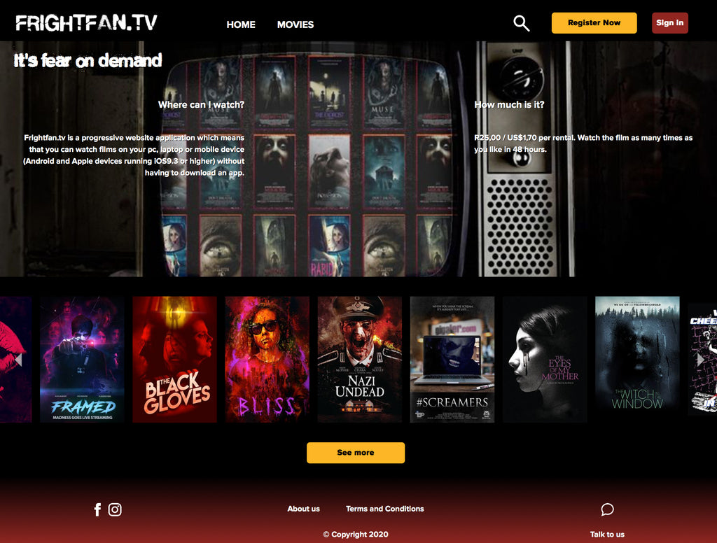 Fridays become Fright Days as new TVOD platform launches