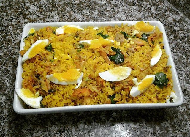Kedgeree recipe by Keenan Blake