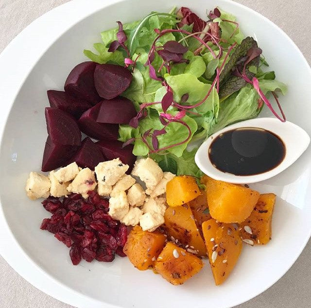 Recipe: Beetroot and Butternut Salad by Aniseeds