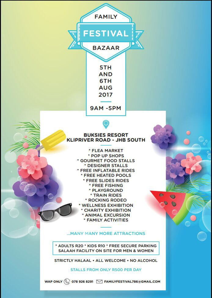 Islamic Relief at Family Festival Bazaar