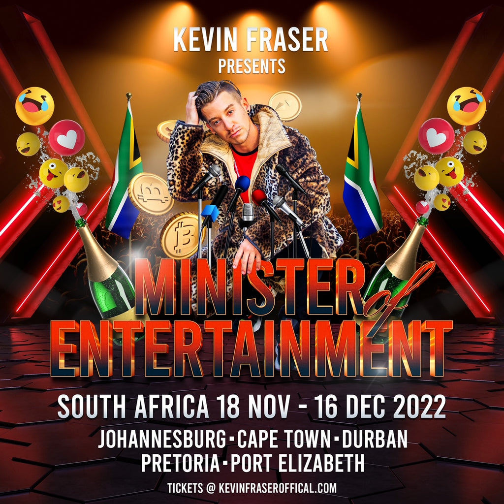 Comedian Kevin Fraser debuts new show with South African tour