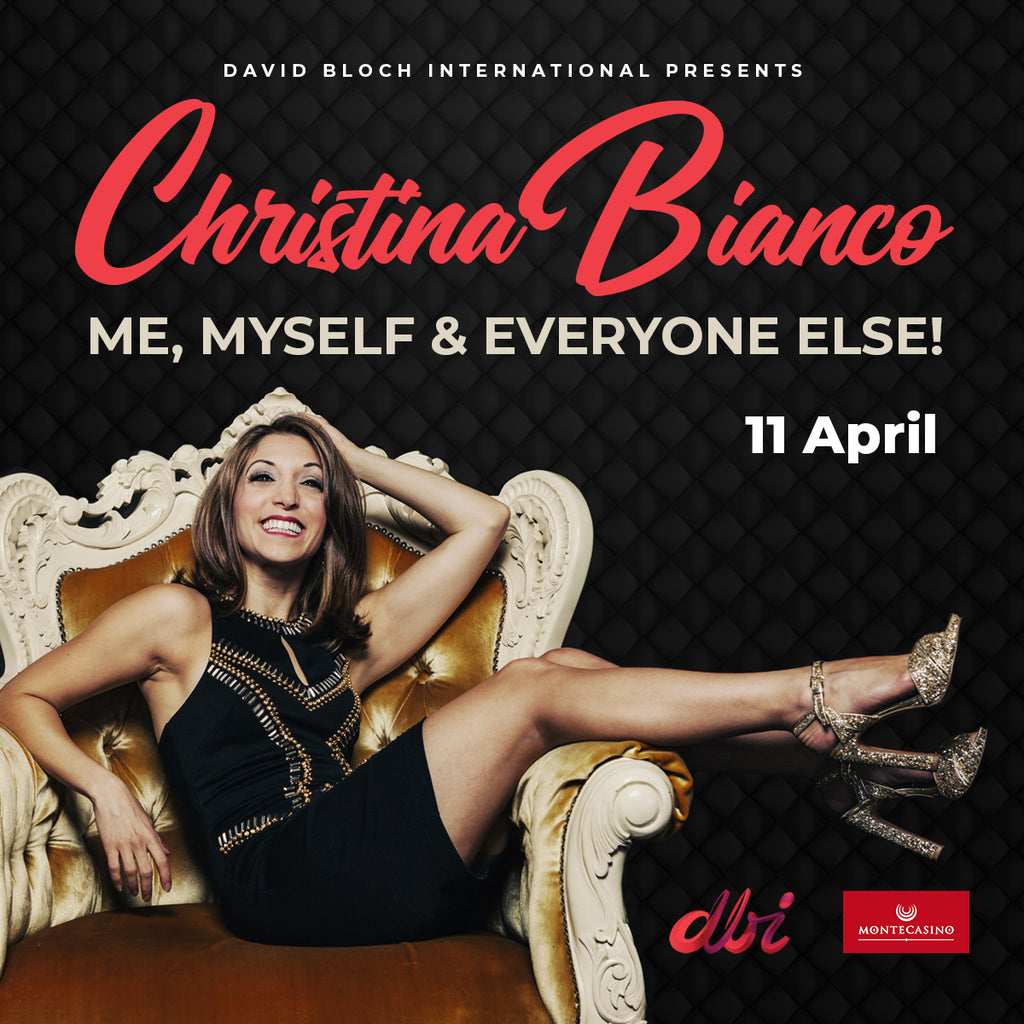 Internationally acclaimed impressionist, singer, actress Christina Bianco at Montecasino for two shows only