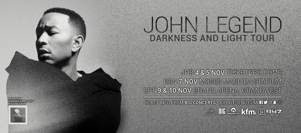 John Legend Darkness and Light Tour Update