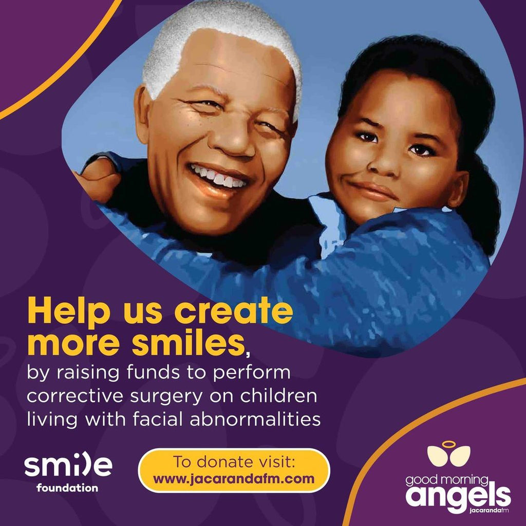 Jacaranda FM’s Good Morning Angels Calls On Mzansi To Donate To The Smile Foundation This Mandela Day