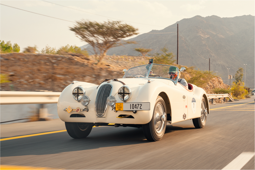 Star of recent 1000 Miglia Experience UAE is now available to buy from Jaguar Classic