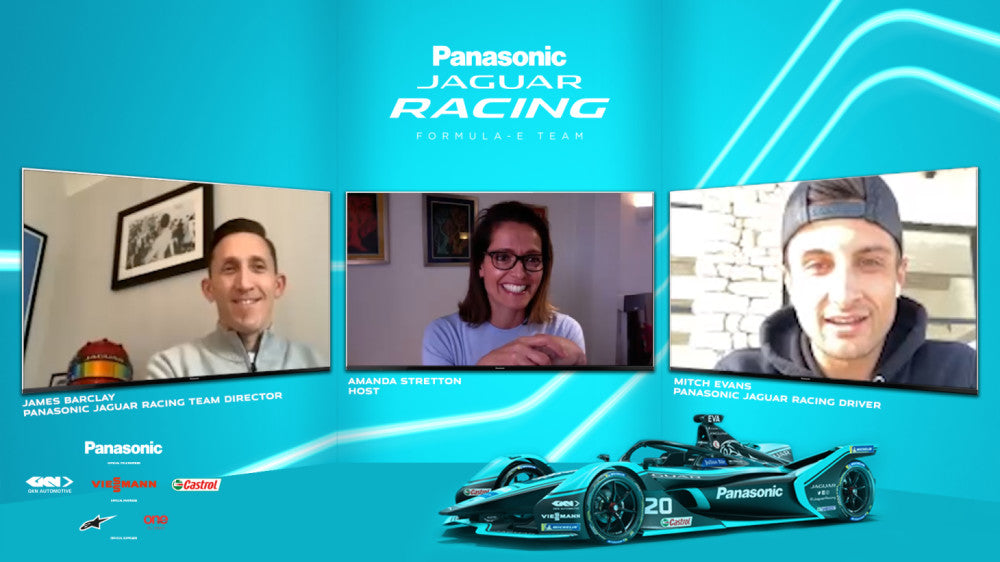 Jaguar Racing launches ‘RE:CHARGE at Home’ video podcast series