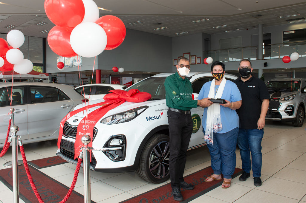 Kia donates new Sportage to Gift of the Givers