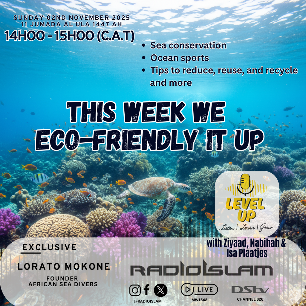 Listen: Level Up - Episode 9 Eco-Friendly It Up Exclusive with Founder of African Sea Divers Lorato Mokone
