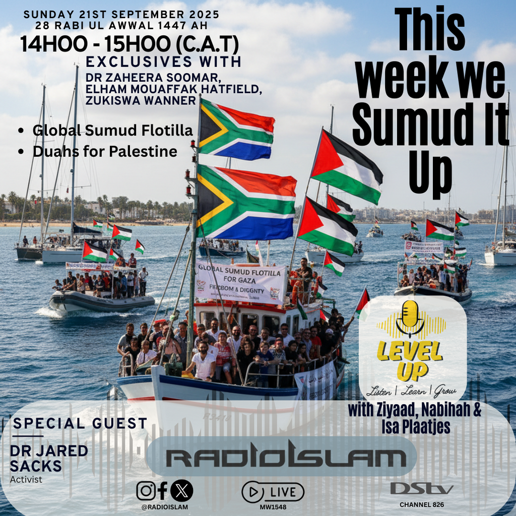 Episode 3 Sumud It Up with Special Guest Activist Dr Jared Sacks and Exclusives with Dr Zaheera Soomar, Elham Mouaffak Hatfield and Zukiswa Wanner