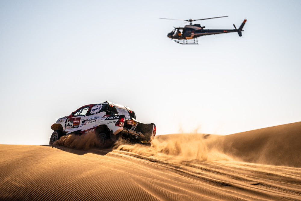 Longest Stage of Dakar 2020 done and dusted; all four Toyota Gazoo Racing cars in Top 15