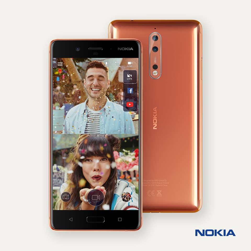 Nokia 8: Be less Selfie, Be more #Bothie
