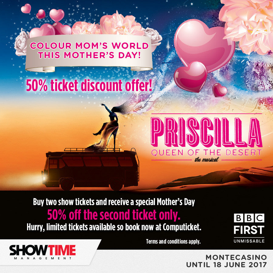 Mother's Day or Any Day, Don't Miss the Priscilla Bus!
