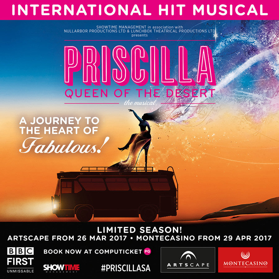 WIN Double Tickets to Priscilla Queen of the Desert in Cape Town