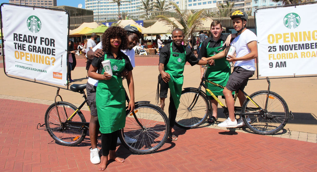 Starbucks prepares for its Durban opening!
