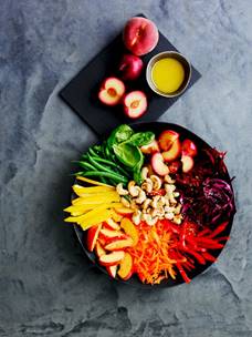 South African Rainbow Superfood Salad Bowl