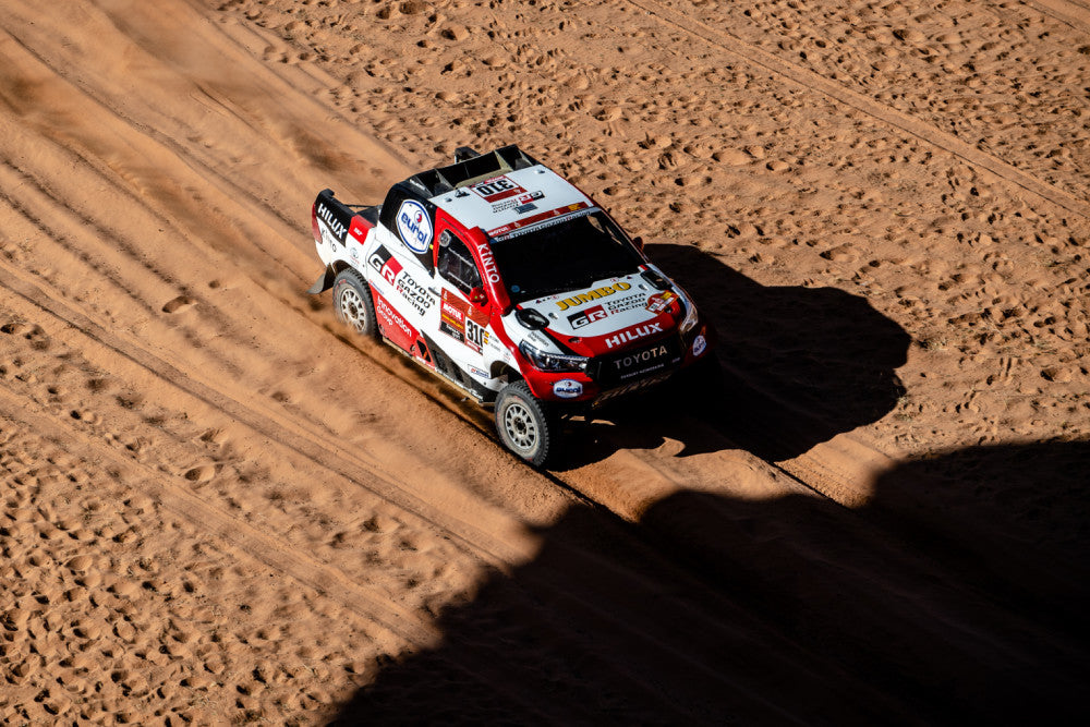 Stage 5 of Dakar 2020 sees Toyota Gazoo Racing hold steady
