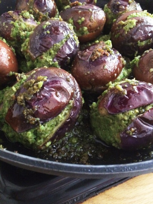 Stuffed Baby Brinjals – the art of vegetarian by Hungry for Halaal