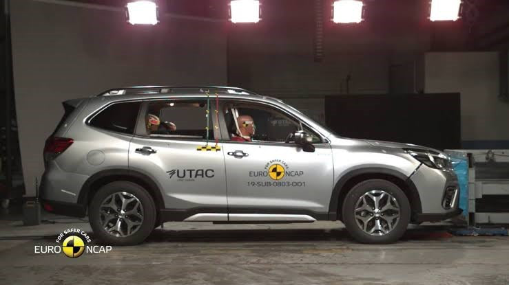 Subaru Forester tops the combined small off-road/small MPV class of the safest cars tested by Euro NCAP in 2019