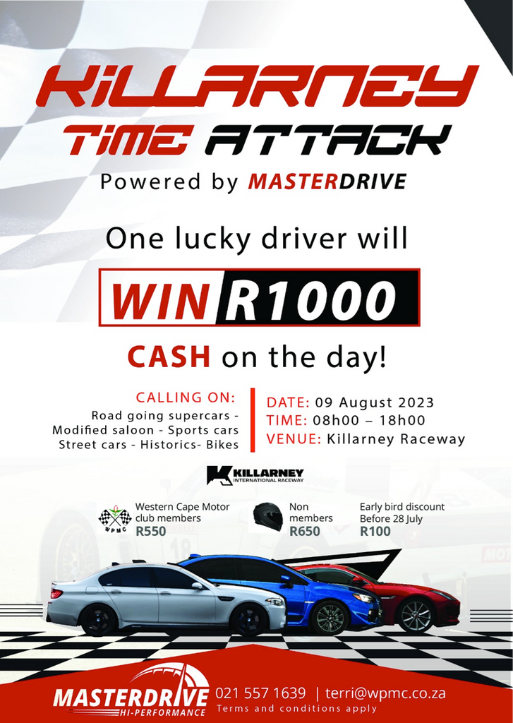 Take on MasterDrive at Time Attack