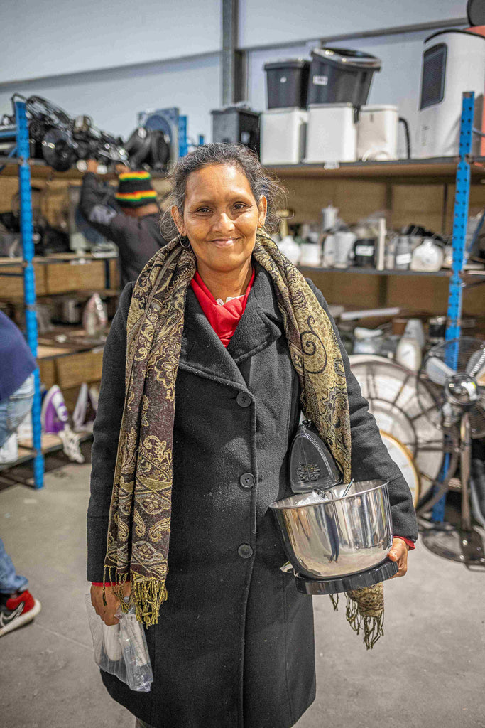 Strong Cape-based woman repairing lives by turning skills into opportunity