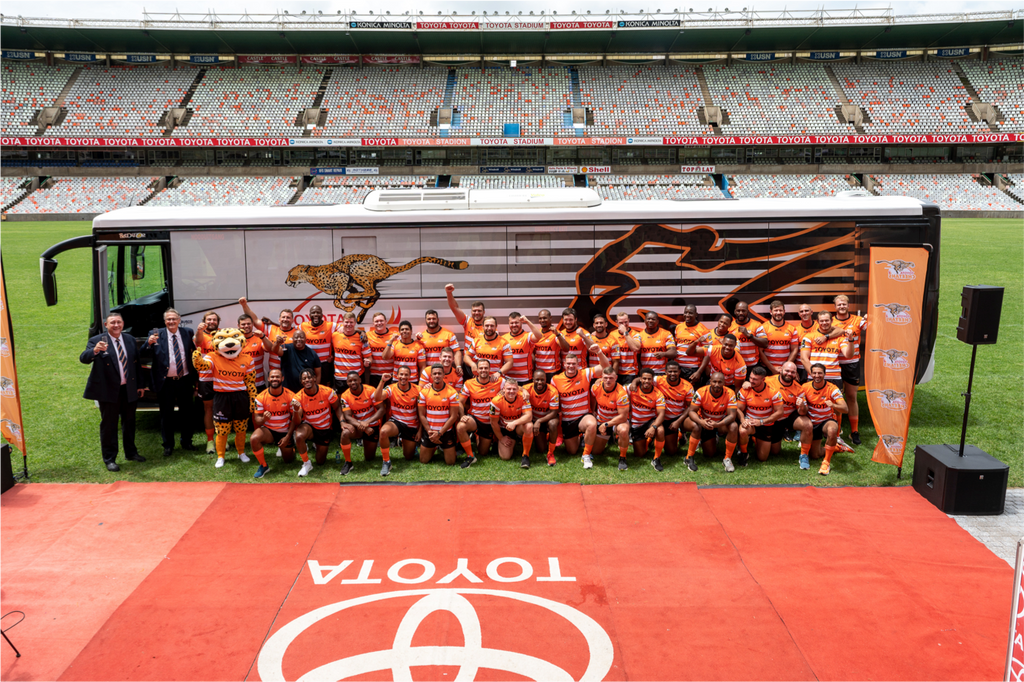 Toyota Delivers a Brand-New Bus to the Free State Cheetahs