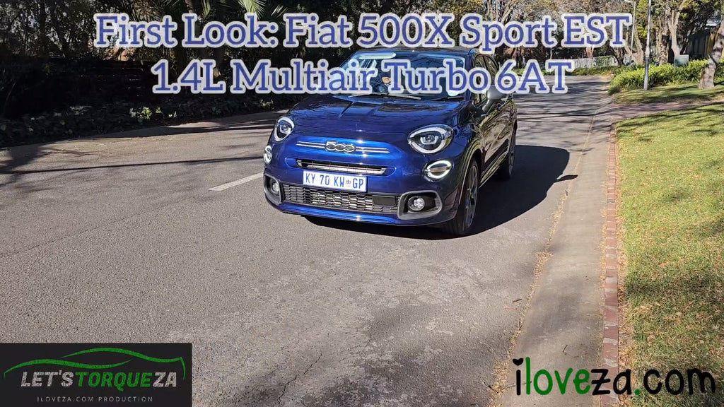 Watch First Look: Fiat 500X Sport EST