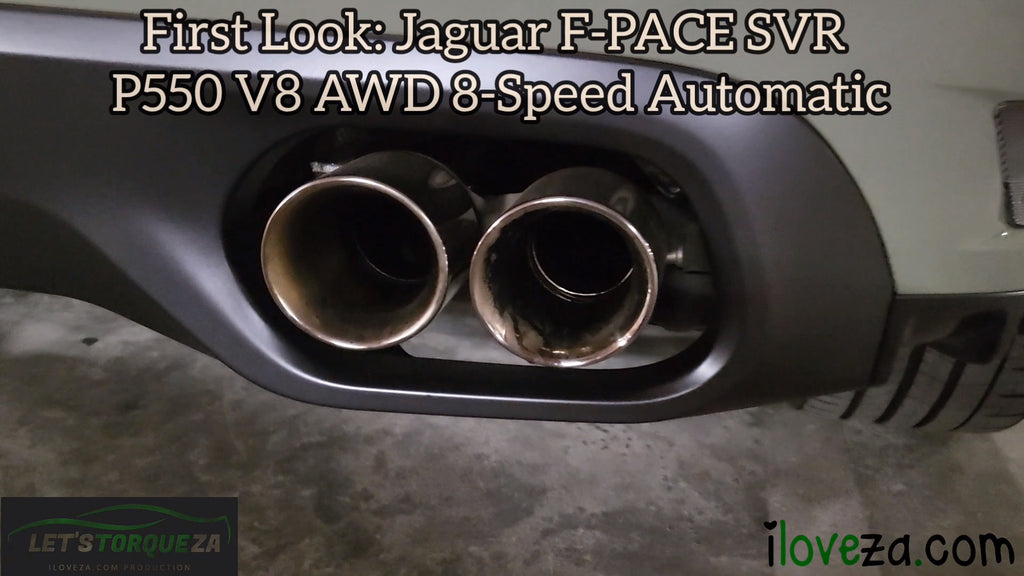 Watch First Look: Jaguar F-PACE SVR