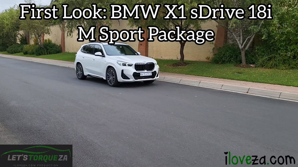 Watch First Look: BMW X1 sDrive 18i with M Sport Package